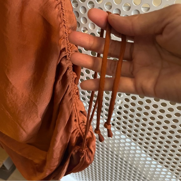 Free People Intimately Day to Night Midi Slip Dress Size Medium in Cinnabar NWT - Picture 5 of 13